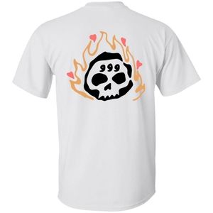 Juice wrld burning hearts shirt